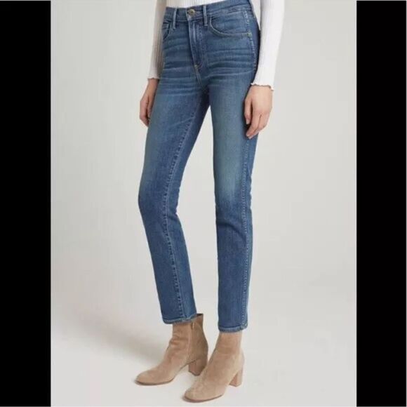 3 X 1 Jeans Womens Size 28 made Here Denim Stevie slim Straight In esta Blue - Picture 1 of 13
